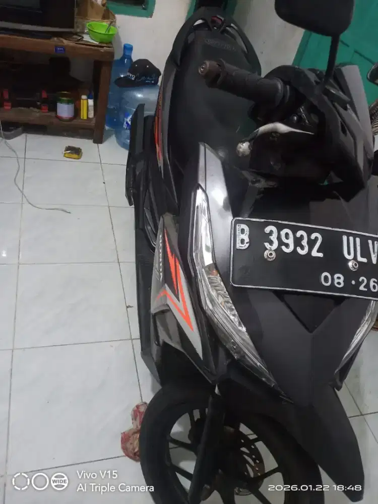 Jual Vario 125 Th 2016 Ss komplit motor siap pakai