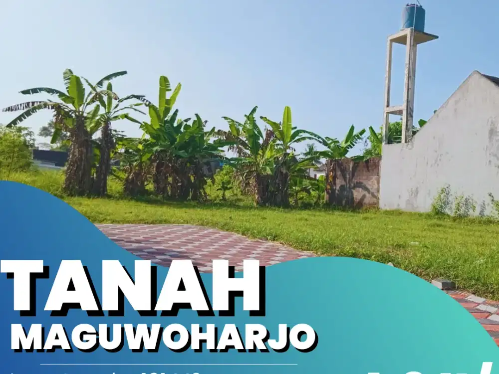 Tanah Maguwoharjo 3 menit dari  UNRIYO kampus 2