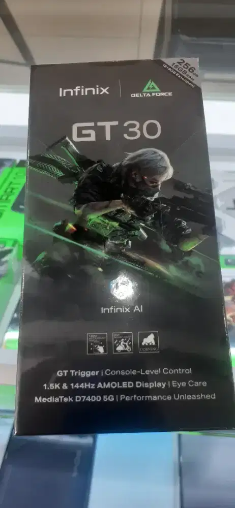 GT 30 8/256GB Baru/Fresh/Garansi Resmi Rp.3,499,000