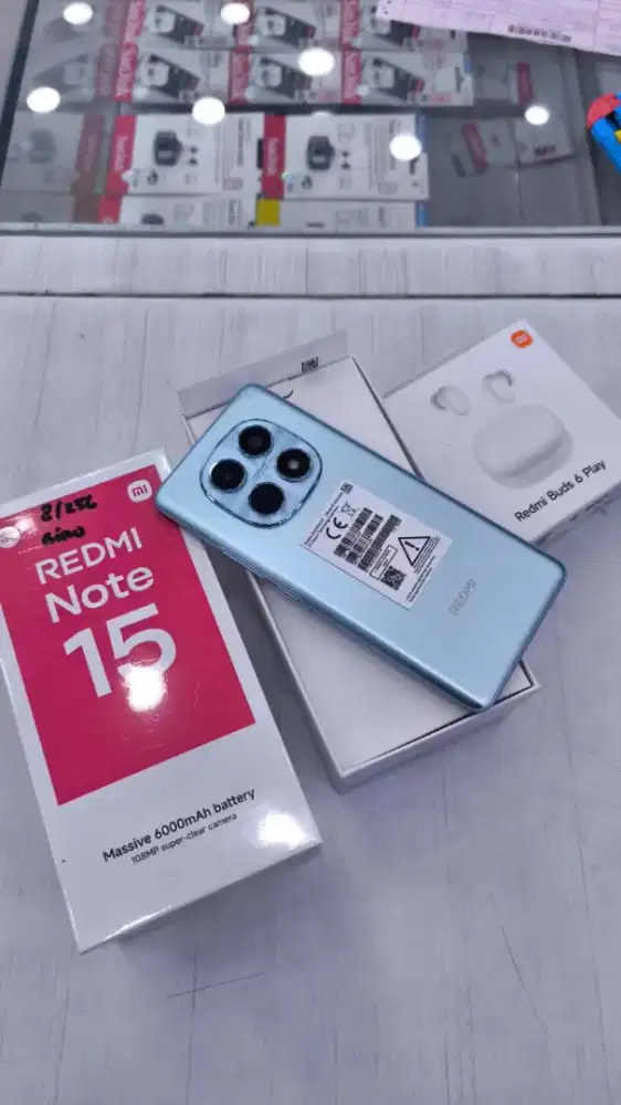 NEW REDMI NOTE 15 FREE BUDS 6 PLAY PERIODE 30 JAN-12 FEB 2026
