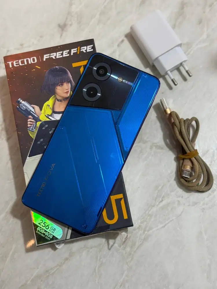 Tecno Pova 5 RAM 8GB+8GB STORAGE 256GB Fullset