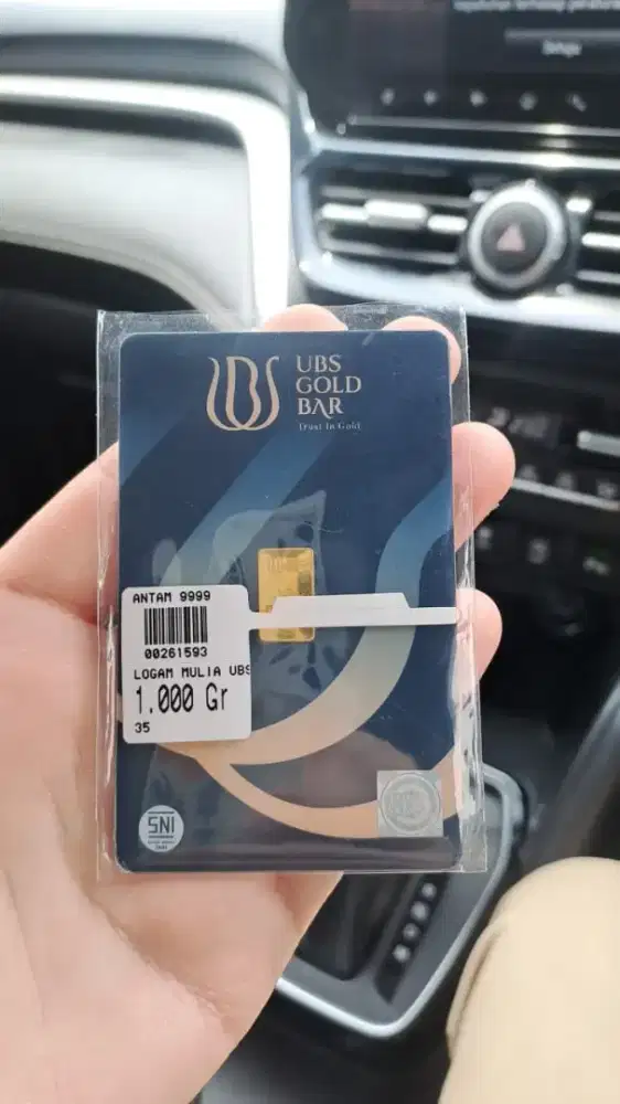 Dijual Logam Mulia UBS Original 1000%