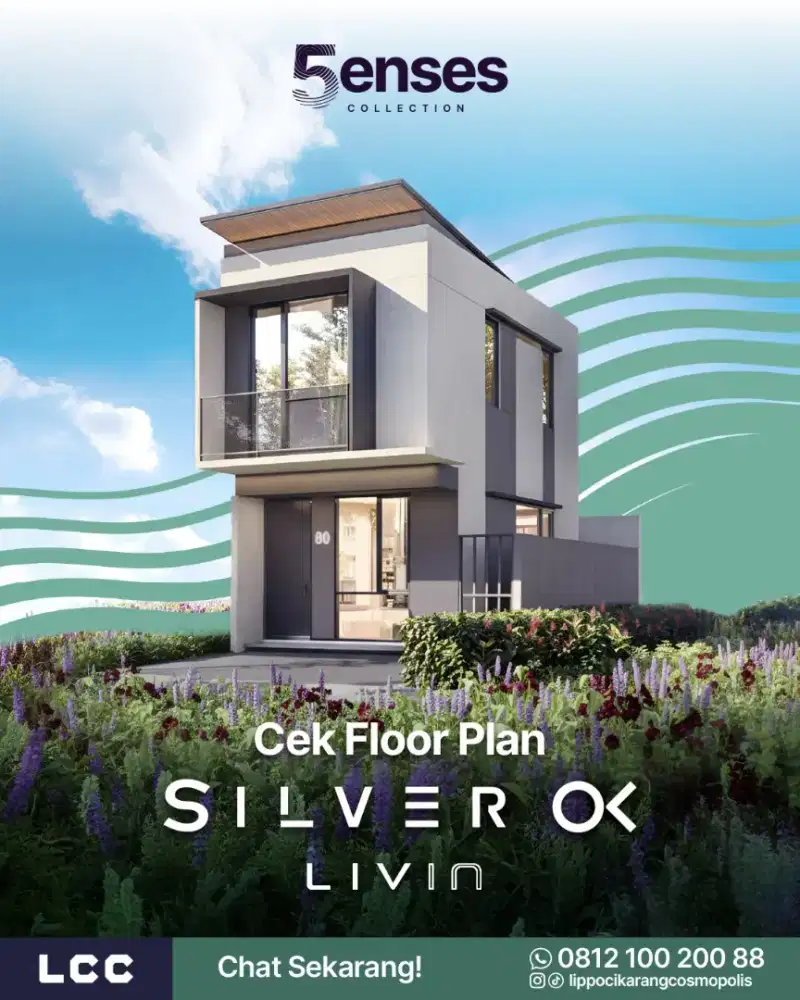 Silver Alpha Livin 3.6 5enses  Cluster Terbaru Lippo Cikarang