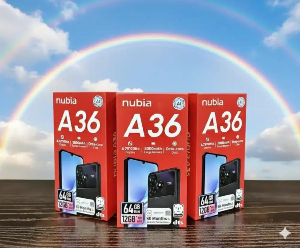 ZTE NUBIA A36 4/64 NEW