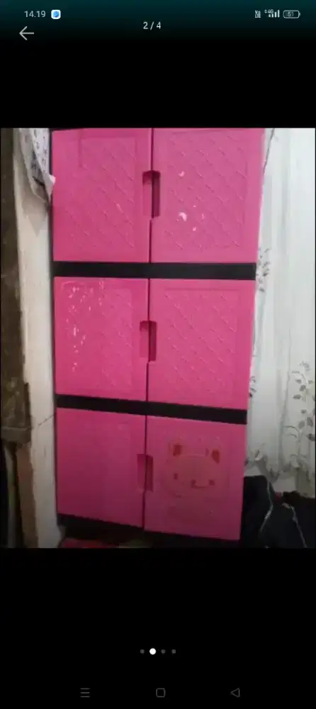 Jual. Cepat lemari susun 3