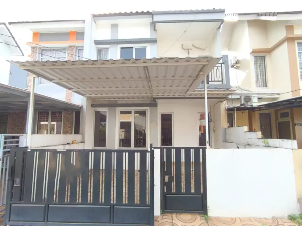 DIJUAL RUMAH CANTIK MINIMALIS HADAP TENGGARA HARGA MURAH DI TAMAN PABUARAN