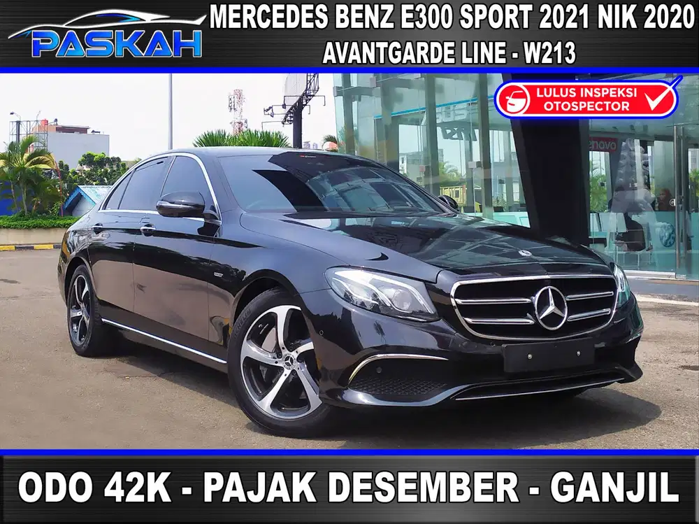 Mercy E300 Sport Avantgarde 2021 nik 2020 Ganjil Bunga=4% Tax=Desember