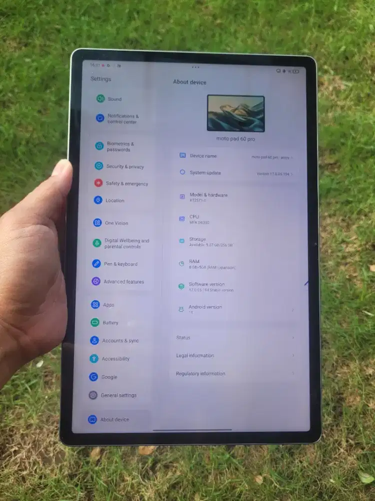 Motorola Moto Pad 60 Pro 8/256