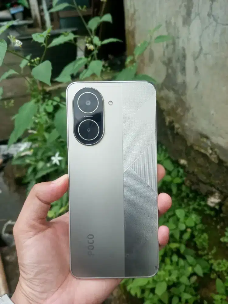 Poco C71, Ram 6/128 GB, Normal semua tidak ada minus, Hp dan Casan Ori