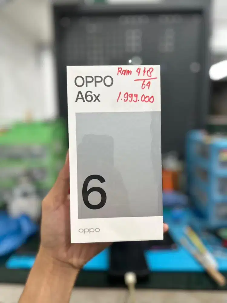 Oppo A6x Ready stock Lengkap