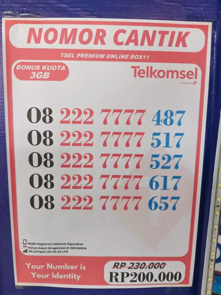 KARTU CANTIK TELKOMSEL