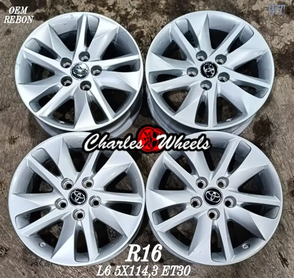 Jual velg oem rebon r16 5x114,3 grandmax innova carry dll