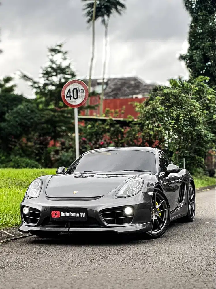 Porsche Cayman 2.7 Sport Chrono Sport Exhaust NIK 2014