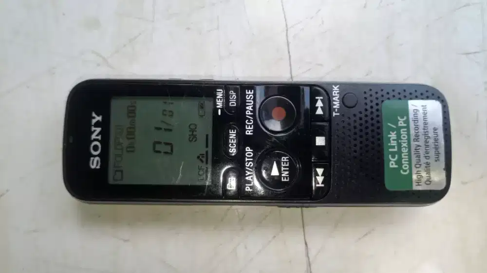 Sony recorder icd-PX 333