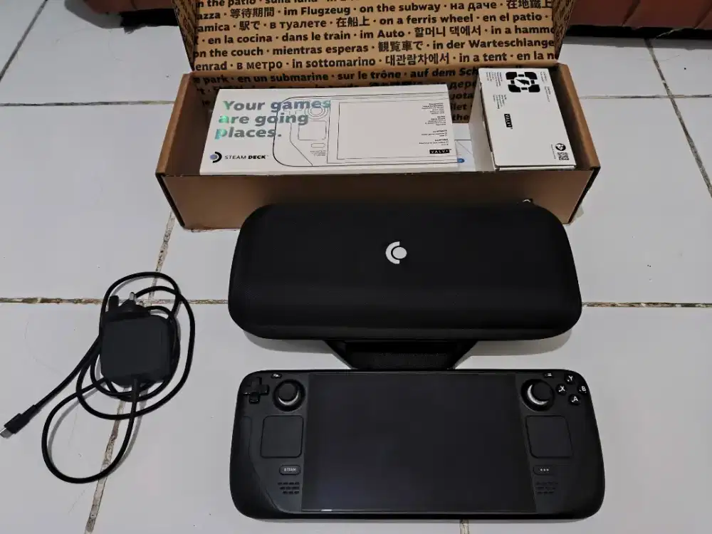 Steamdeck LCD kondisi mulus