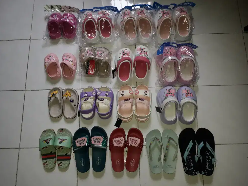 Sandal Anak 17 pcs