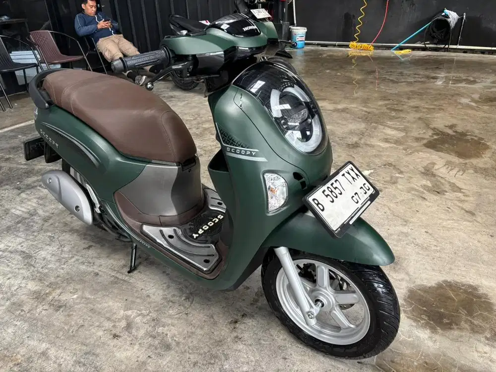 Scoopy Keyles Prestige 2025 Bulan 7 Mulus Full Ori Service Record