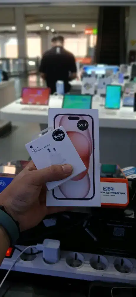 Iphone 15 128 new No repack, garansi ibox satu tahun