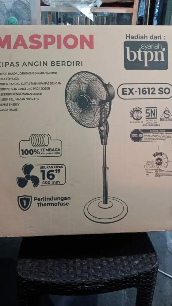 Kipas Angin Stand Fan Maspion Bisa Dinego