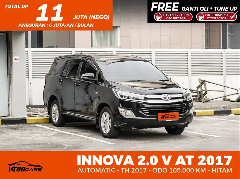 TOYOTA INNOVA 2.0 V METIC 2017