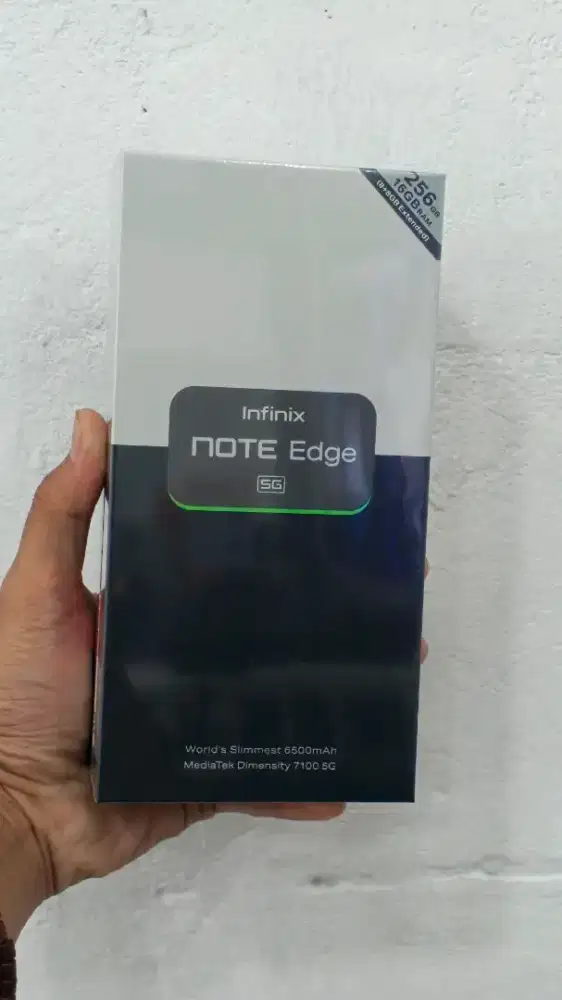 INFINIX NOTE EDGE 5G+ RAN 16GB/256GB | BARANG BARU BERGARANSI RESMI
