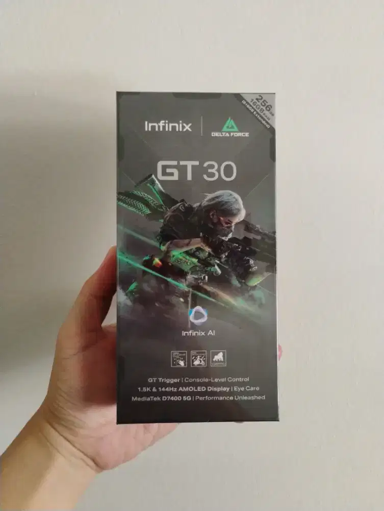 (BARU) Infinix GT 30 5G 8/256, SEGEL Garansi Resmi, Bisa COD