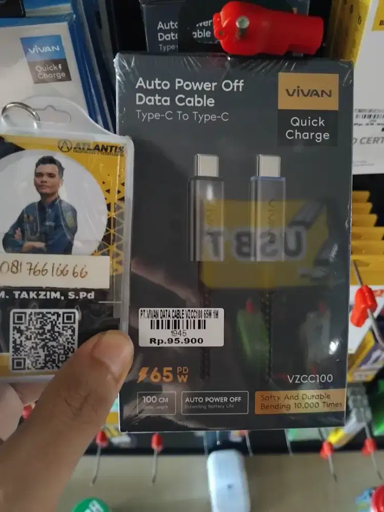 PT.VIVAN DATA CABLE VZCC100 65W 1H ATLANTIS DAHSYAT