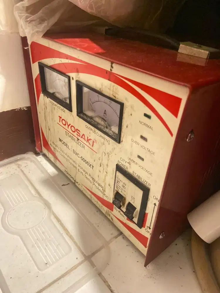 Stabilizer 5000w free kaki besi
