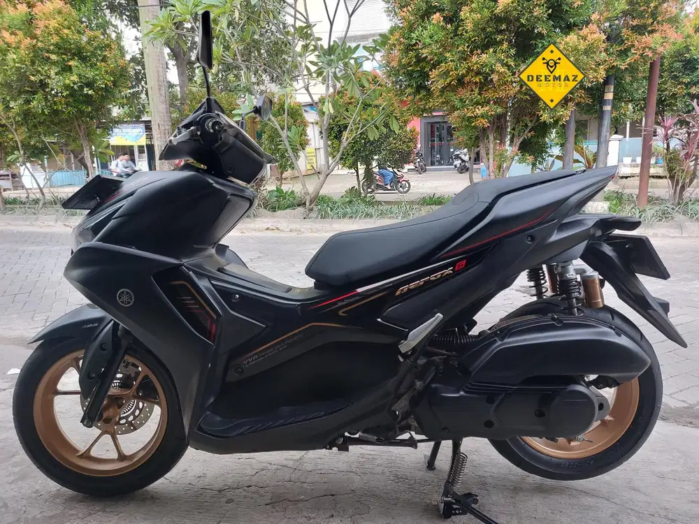 (DP 1 Jt)‼️ Aerox ABS Keyless Connected Hitam 2023 Cash & Kredit