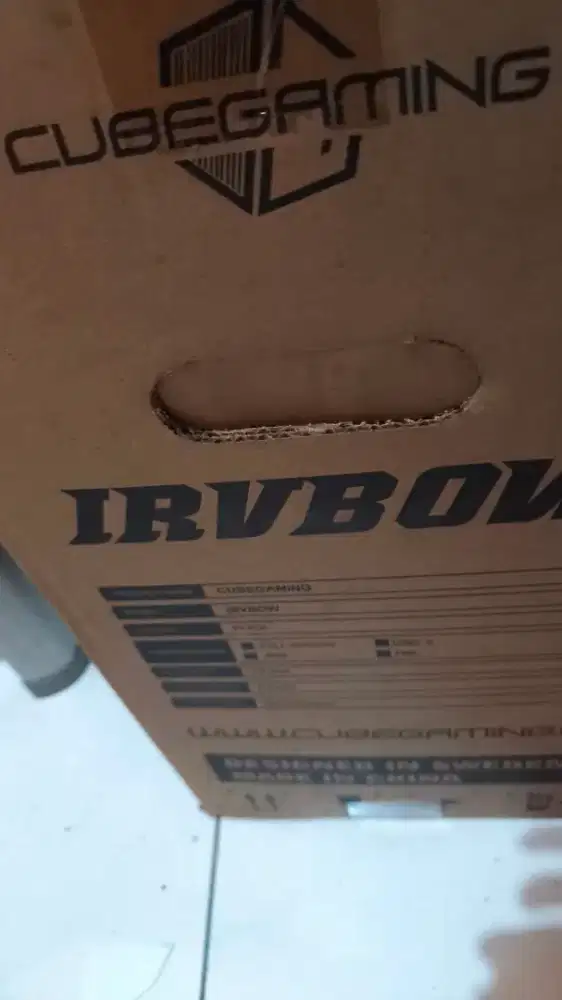 Dijual casing PC irvbow cube gaming