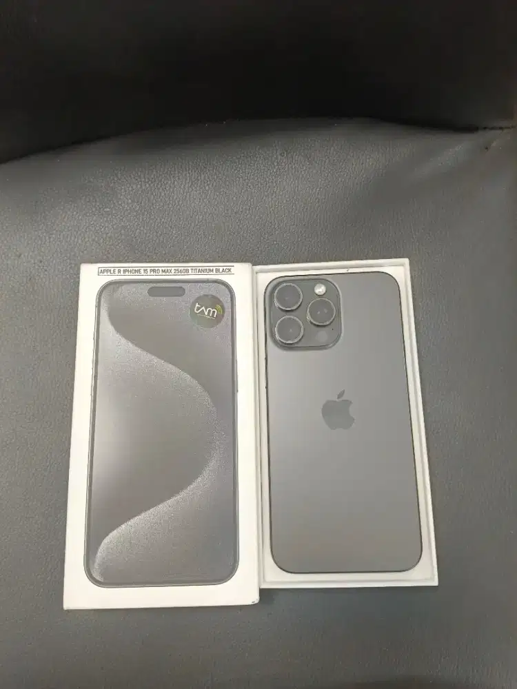 Iphone 15 pro max 256gb resmi ibox second