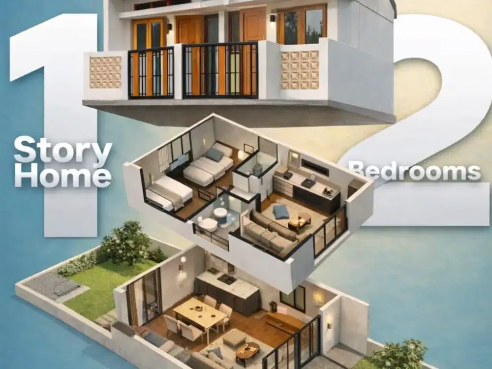 RUMAH STRATEGIS DI SEGITIGA EMAS CILEUNYI - JATINANGOR!