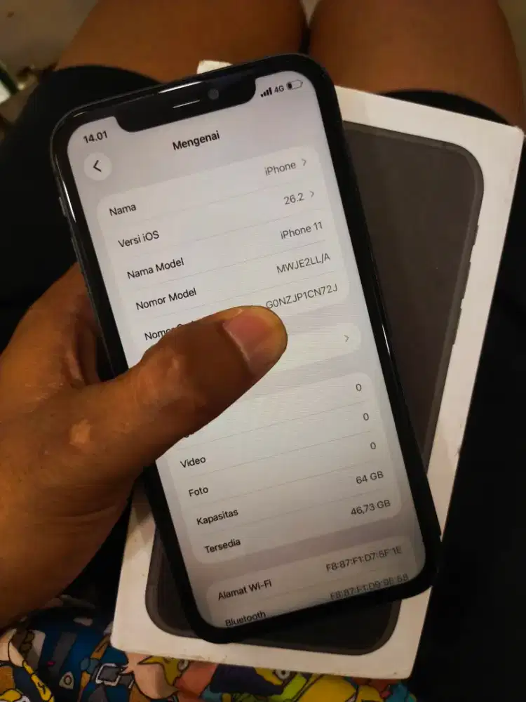 Iphone 11 64gb ex inter all operator