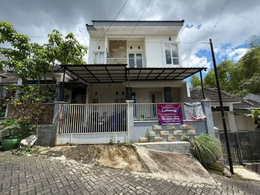 Rumah 2 Lantai Strategis dan Murah di Kawasan Lowokwaru dekat dengan Universitas Muhammadiyah Malang Kampus III