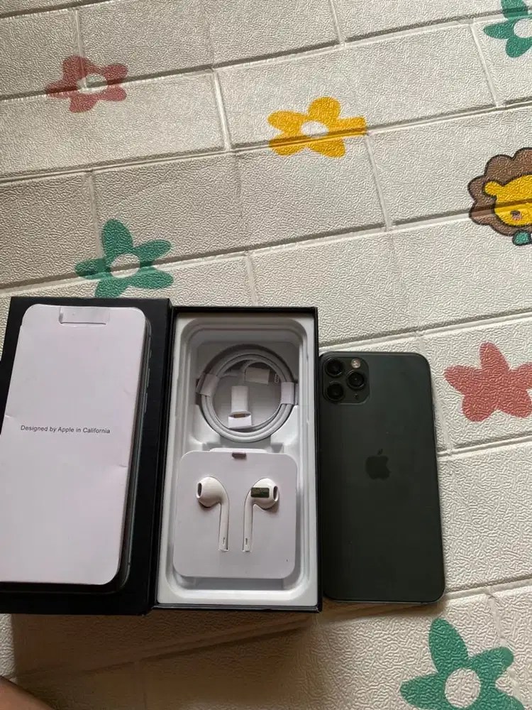 Iphone 11pro 256gb digimap warna midnight green