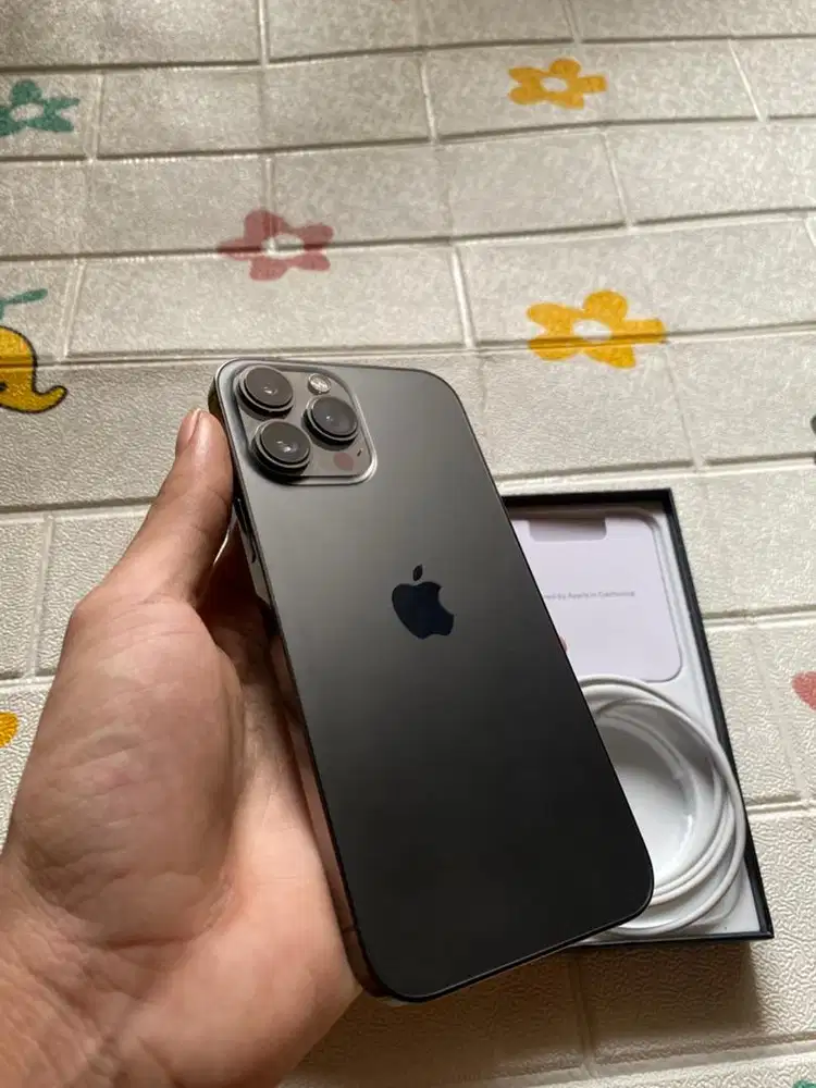 Iphone 13 promax 256gb inter warna graphite