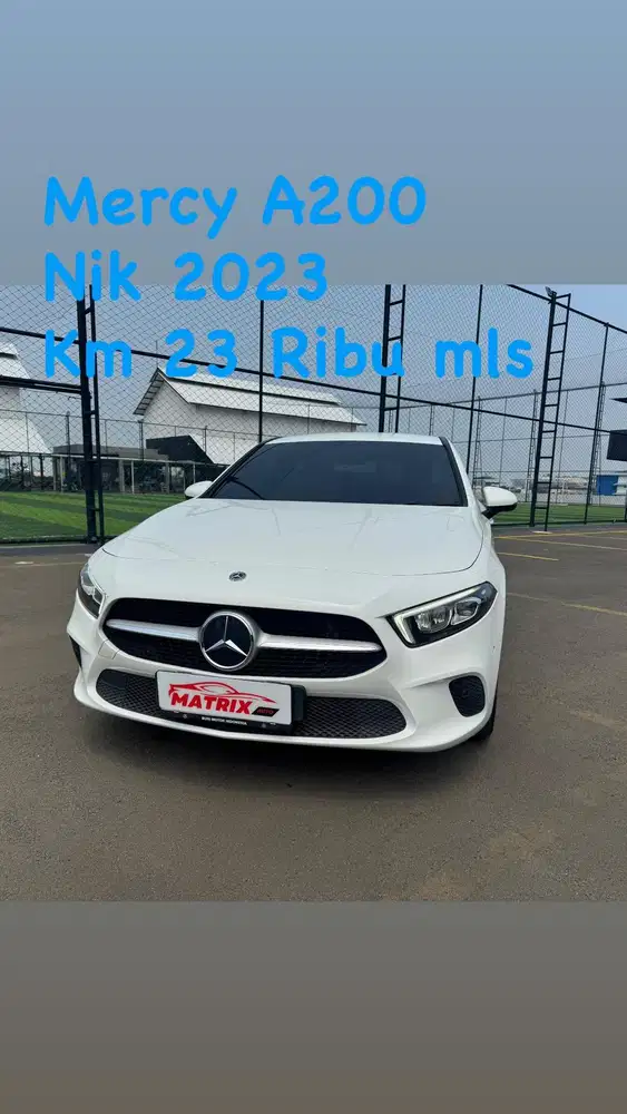 Mercy A200 Nik 2023 Black on black Siap pakai