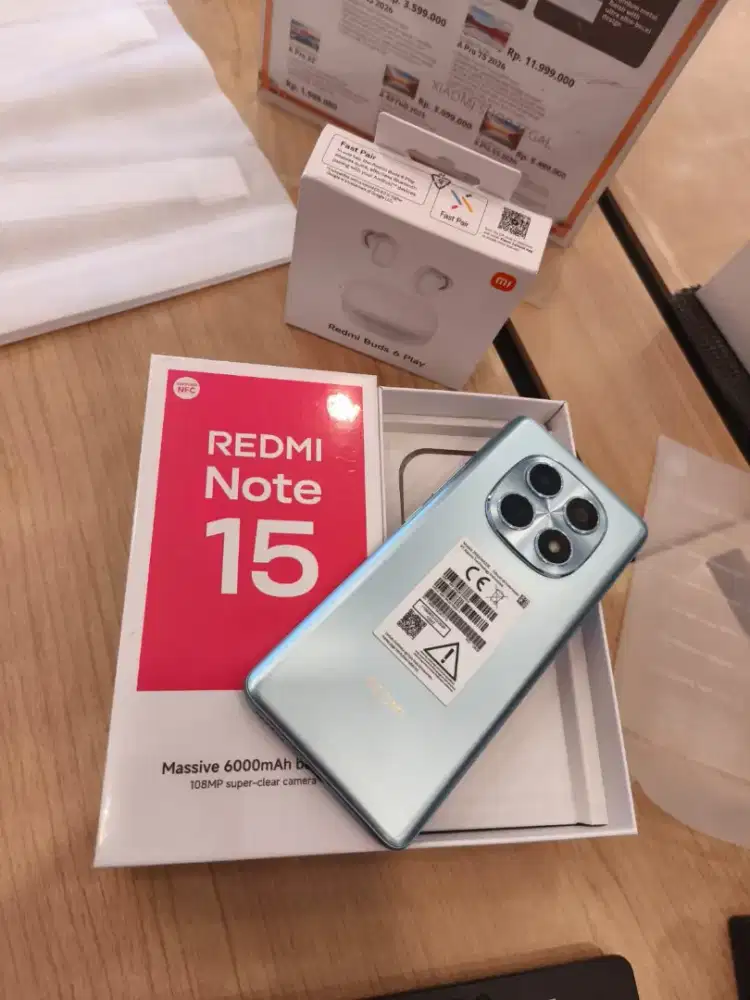 Redmi note 15 4G Bisa kredit tanpa dp cicilan upto 24bln