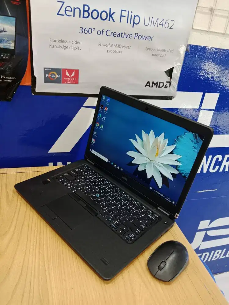 DIJUAL LAPTOP DELL LATITUDE E7450 CORE i7 RAM 8GB SSD 128GB SIAP PAKAI