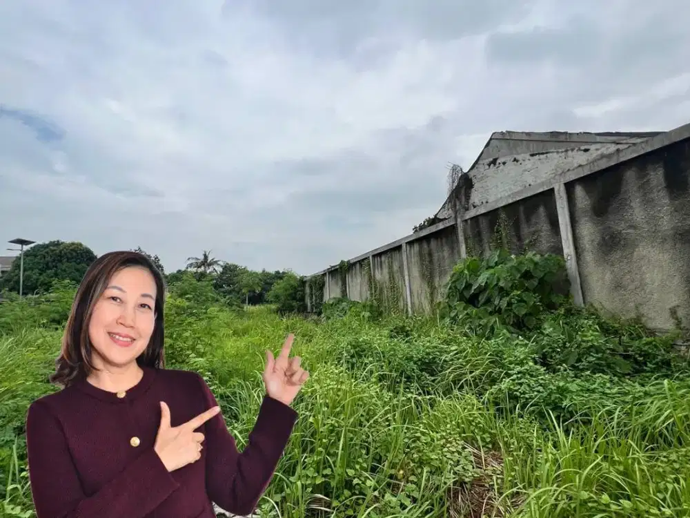 Tanah Lokasi Strategis di Pinggir Jalan Raya Cikupa Tangerang