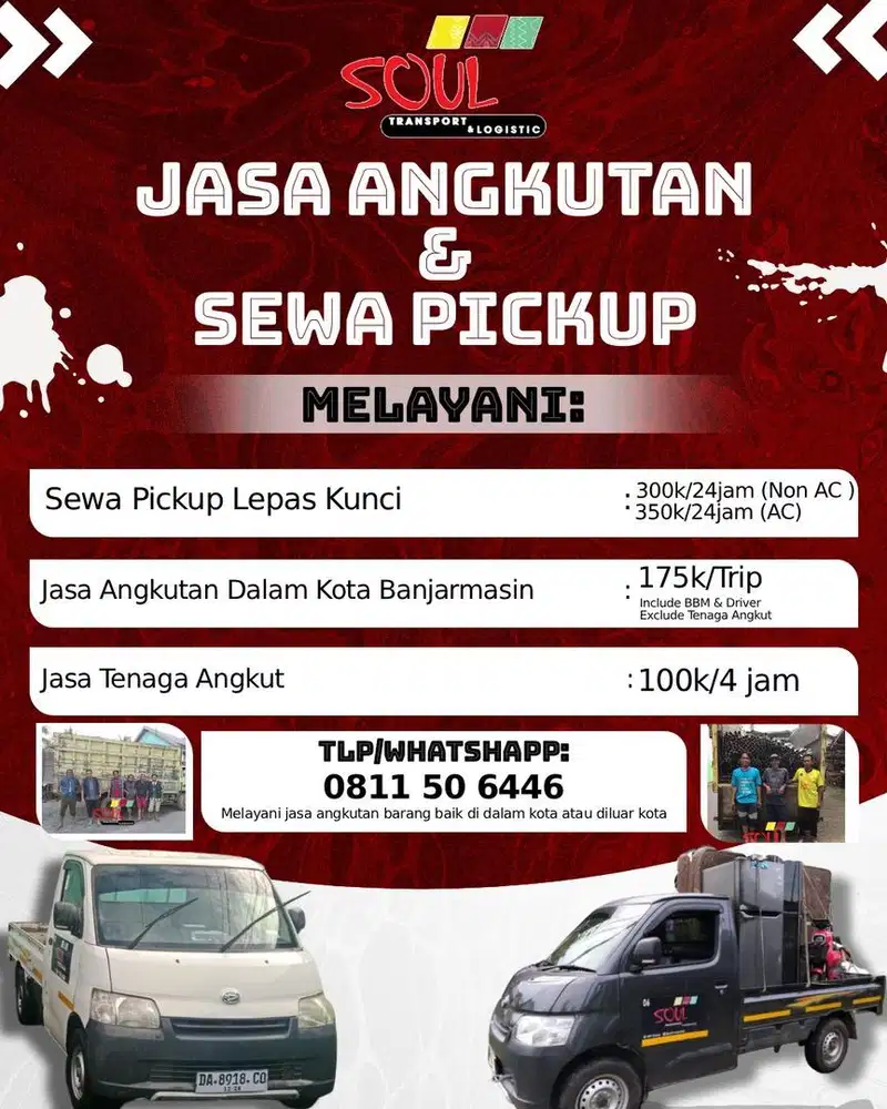 Rental pick up - angkutan pick up