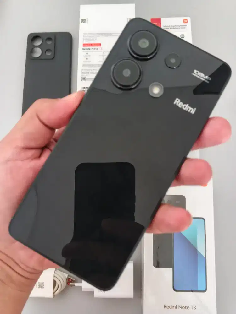 Mulus like new !! Redmi note 13 4g fullset ori