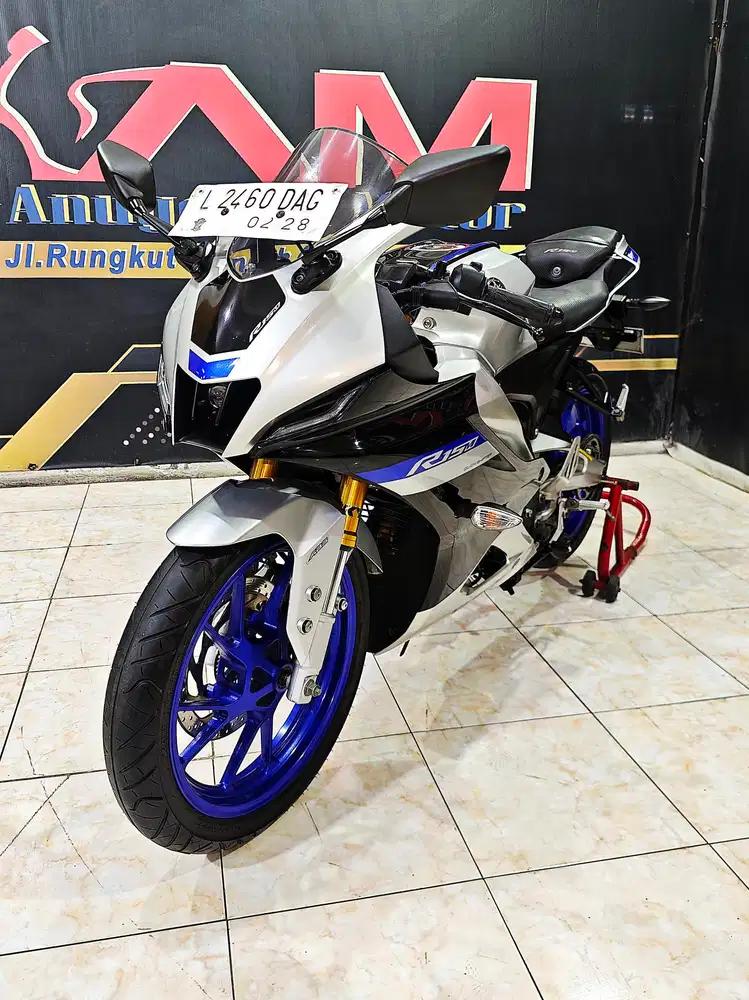 Yamaha R15V4 M type tertinggi limit abs Qs mewa.Anugerah motor rungkut