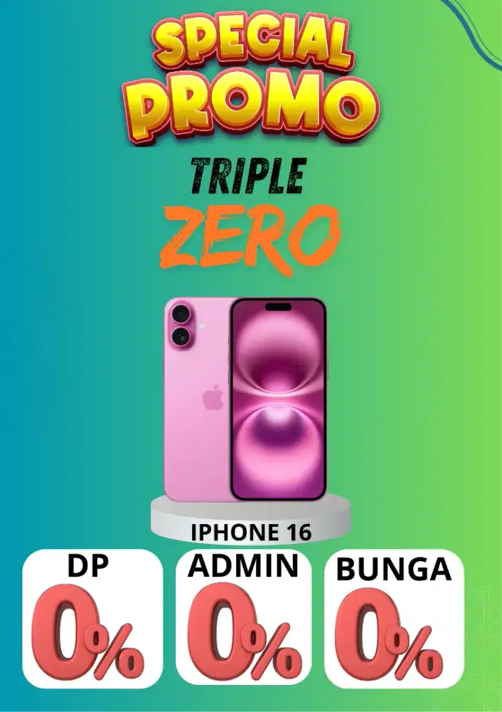 iPhone 16 128 iBox kredit murah