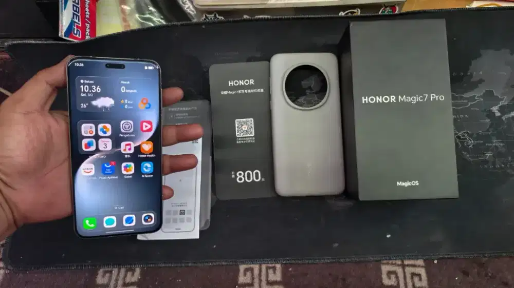 Honor Magic 7 Pro 12/256gb beacukai bisa TT