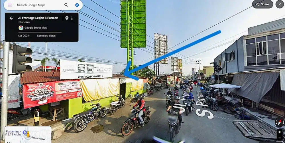 Kontrak Sewa Tanah Murah strategis pinggir jalan Waru Aloha Gedangan