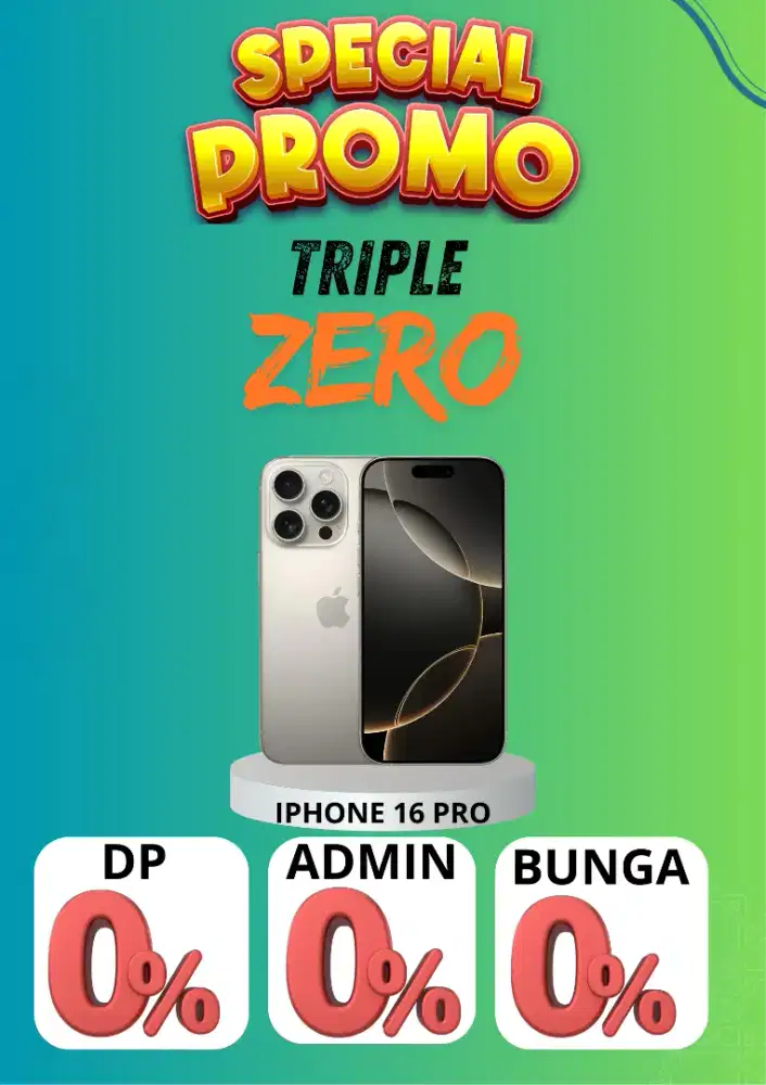 iPhone 16 pro iBox kredit murah