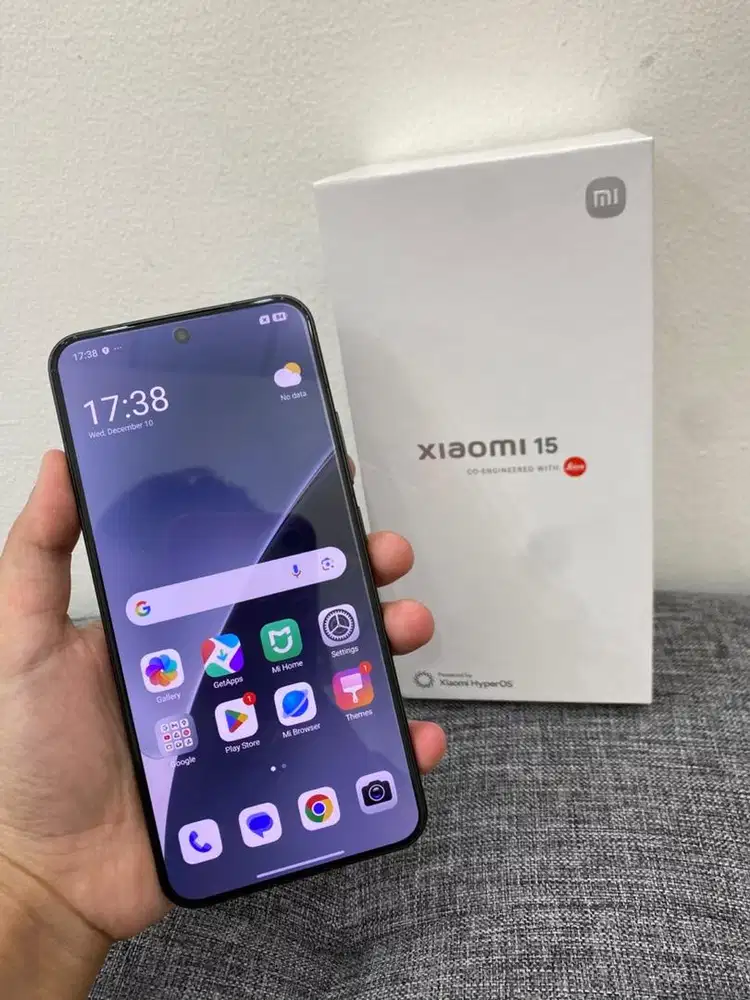 Xioami 15 12/512 Fulset ori resmi likenew garansi panjang