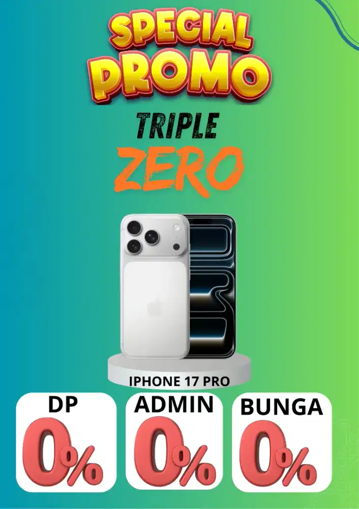 iPhone 17 pro iBox cicilan murah
