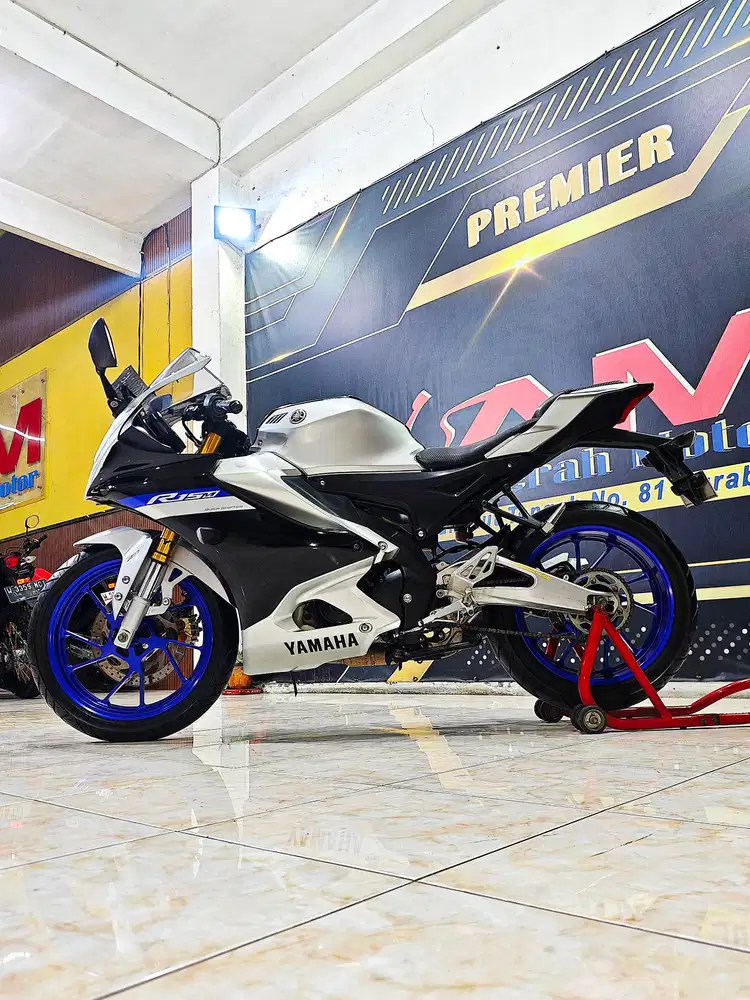 Yamaha R15V4 M type tertinggi limit abs Qs mewa.Anugerah motor rungkut